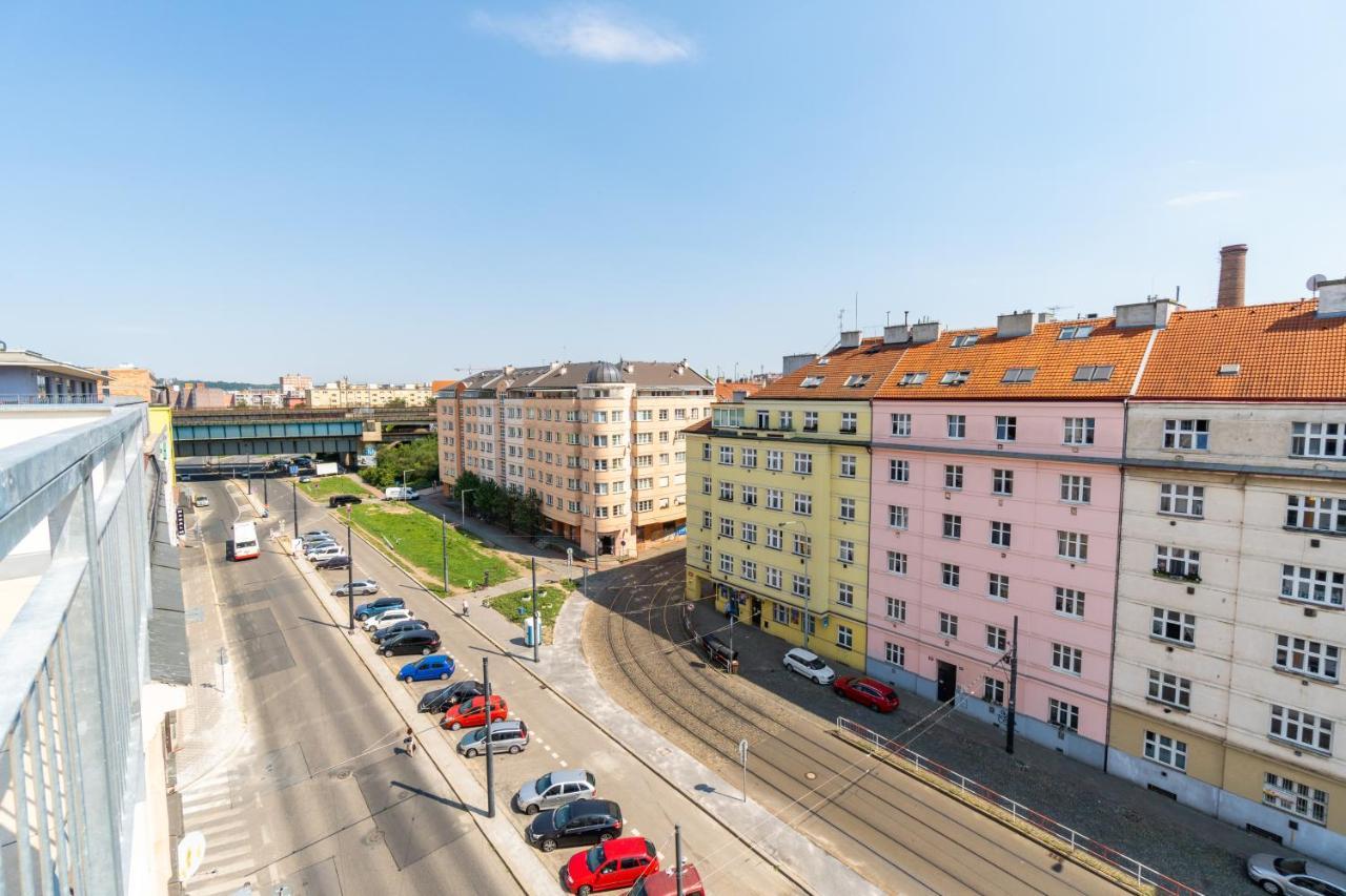 Brand New Studio Apartment # 42 In Brand New Building With Free Parking In The Center Praha Exteriér fotografie